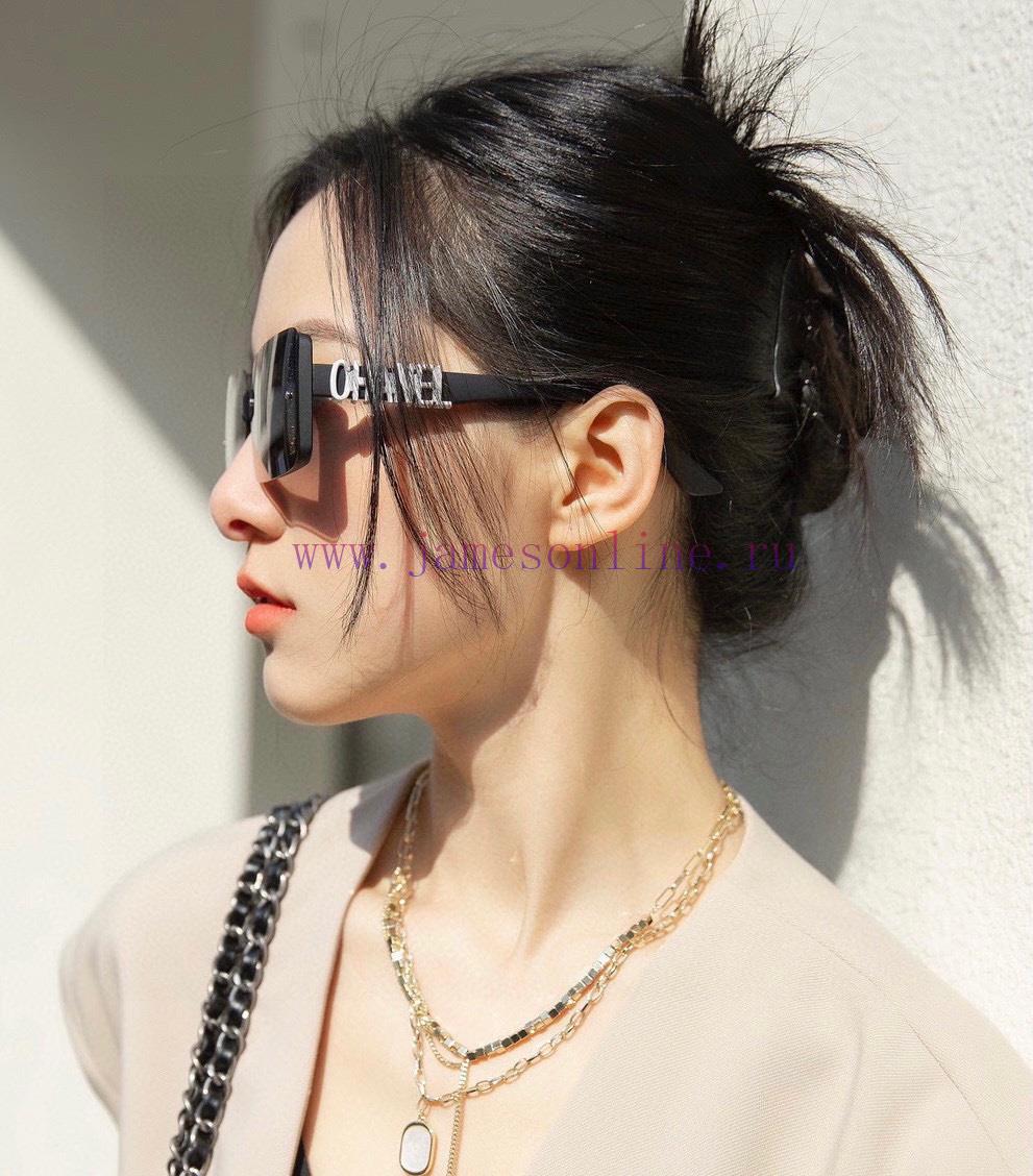 Chanel 2024 Spring New Trendy Popular Fashion Box Polarized Sunglasses High Quality Comfortajqm35xhk - Image 3