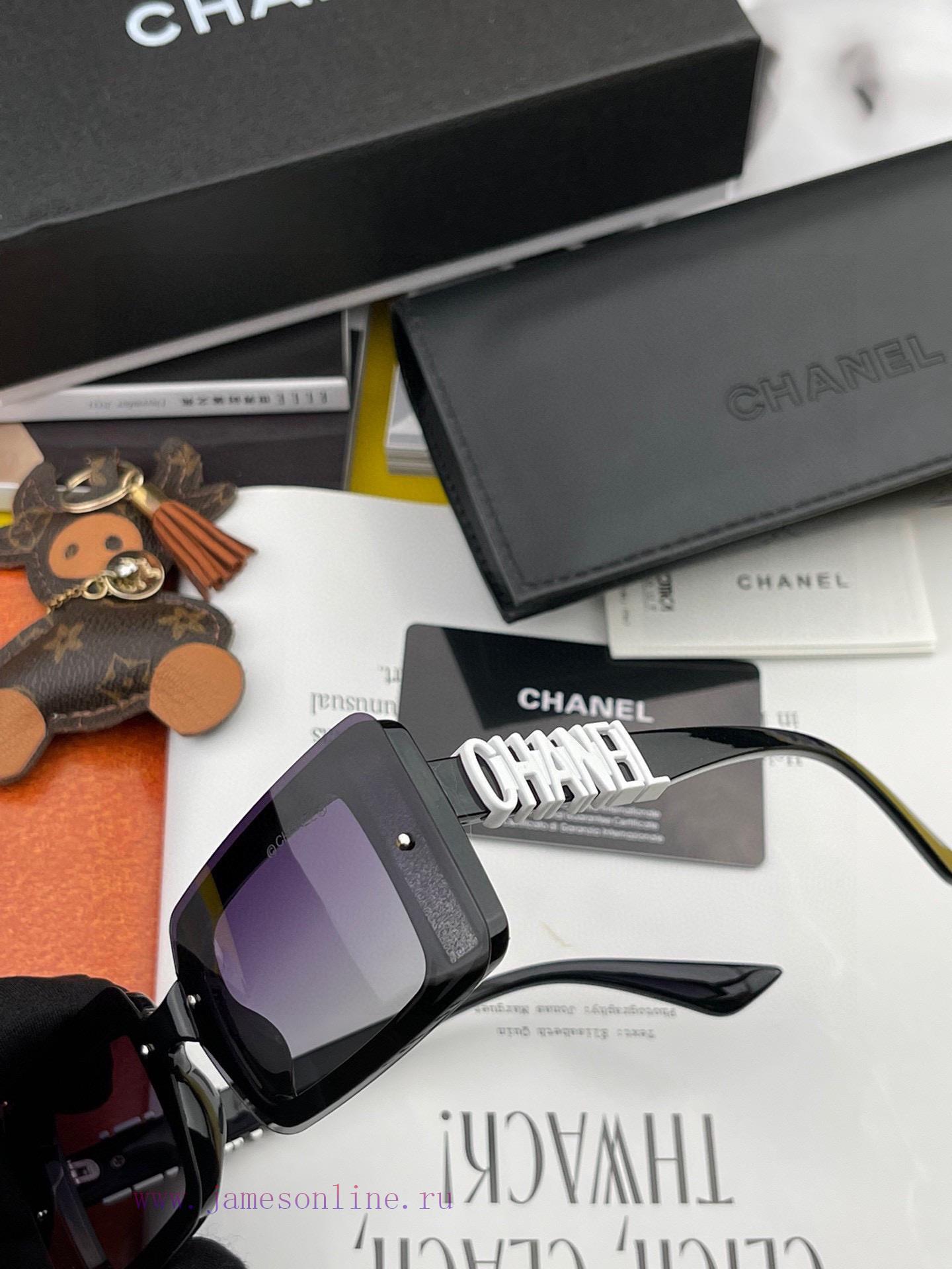Chanel 2024 Spring New Trendy Popular Fashion Box Polarized Sunglasses High Quality Comfortajqm35xhk - Image 8