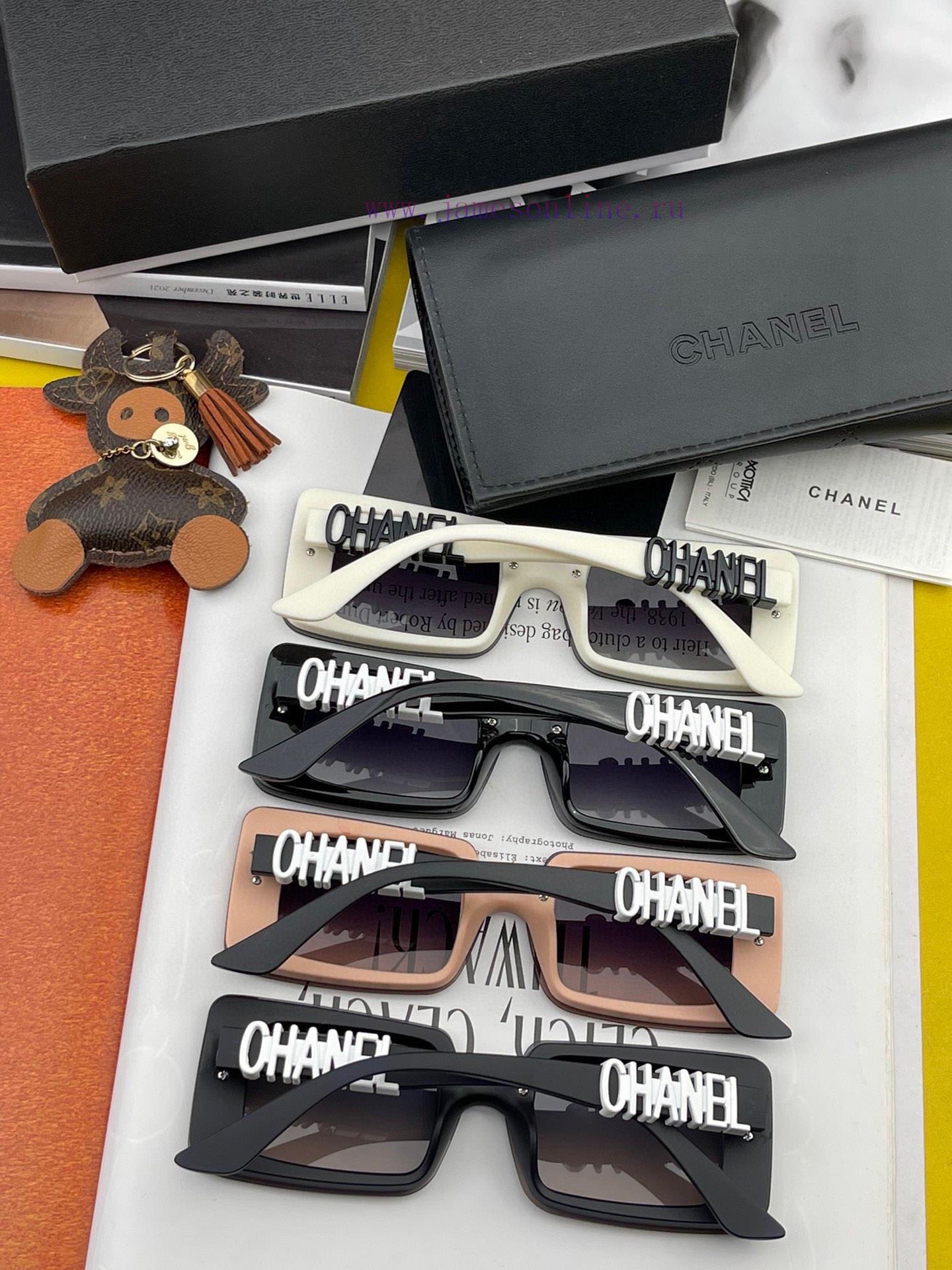 Chanel 2024 Spring New Trendy Popular Fashion Box Polarized Sunglasses High Quality Comfortajqm35xhk - Image 9