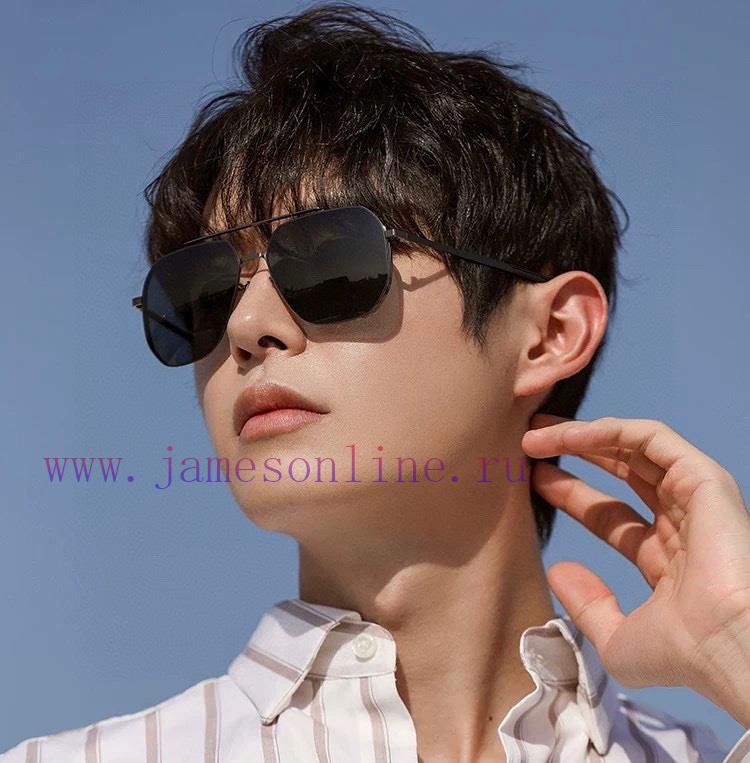 GUCCI Men's Colorful Pilot Polarized Sunglasses ️ Material HD Nylon Thickened Card Slot HD Preng4jti