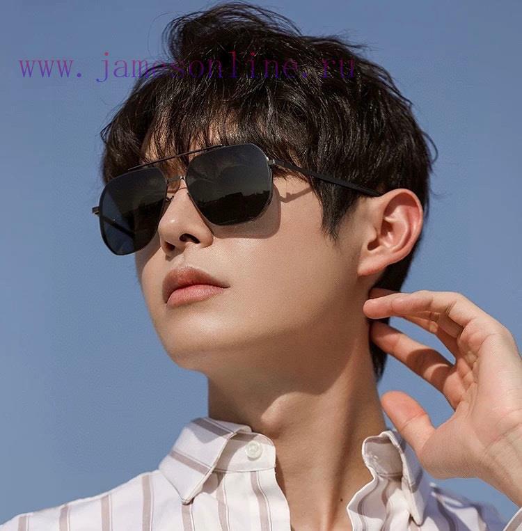 GUCCI Men's Colorful Pilot Polarized Sunglasses ️ Material HD Nylon Thickened Card Slot HD Preng4jti - Image 2