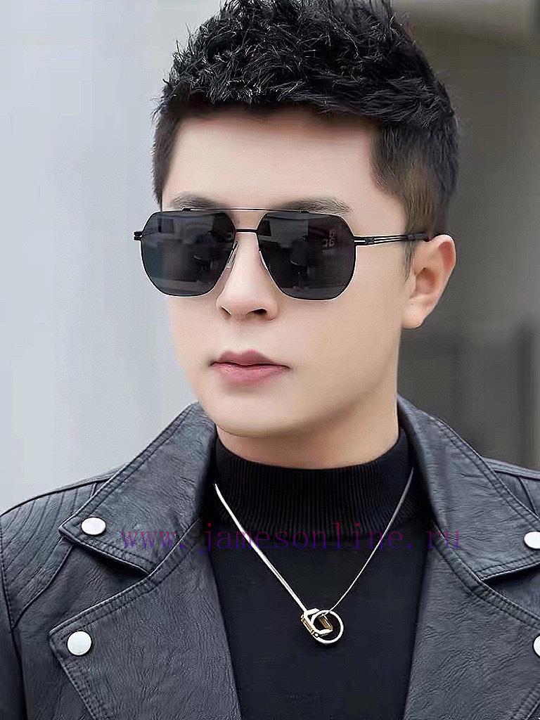 GUCCI 2024 New Men's and Women's Couple Sunglasses Polygonal Sunglasses IP Plating Never Fadke3yb71j