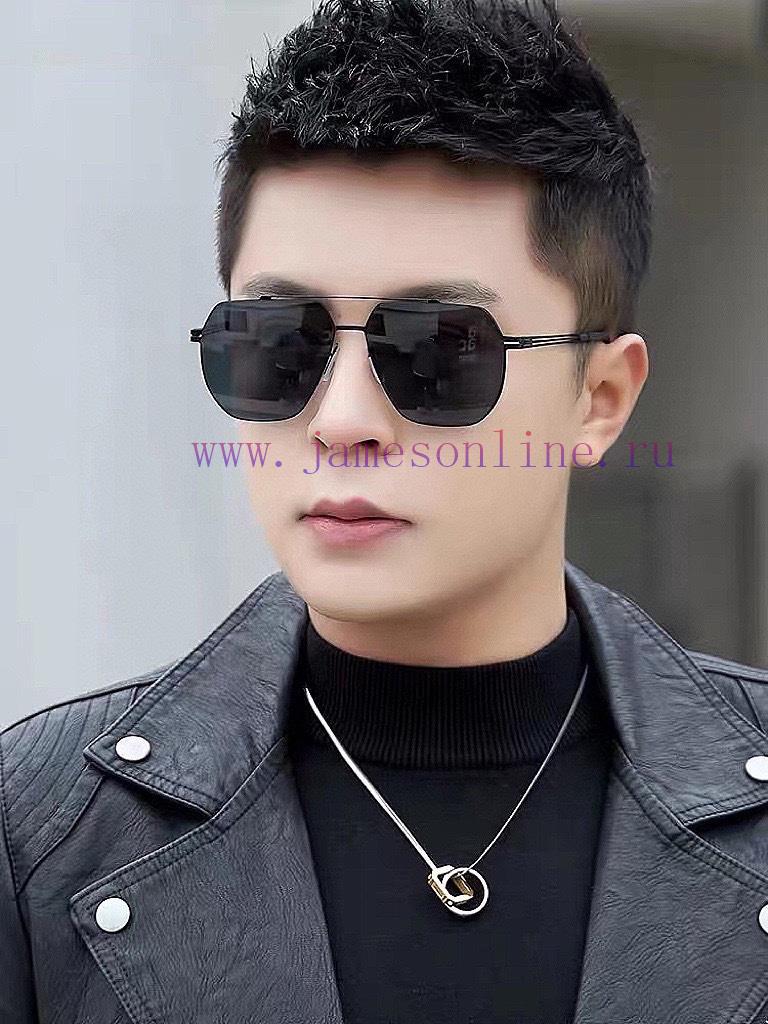 GUCCI 2024 New Men's and Women's Couple Sunglasses Polygonal Sunglasses IP Plating Never Fadke3yb71j - Image 2