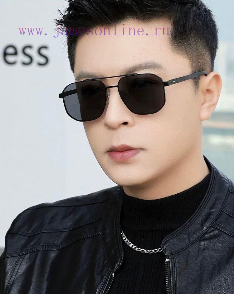 GUCCI 2024 New Men's and Women's Couple Sunglasses Polygonal Sunglasses IP Plating Never Fadcfpb0tof - Image 3