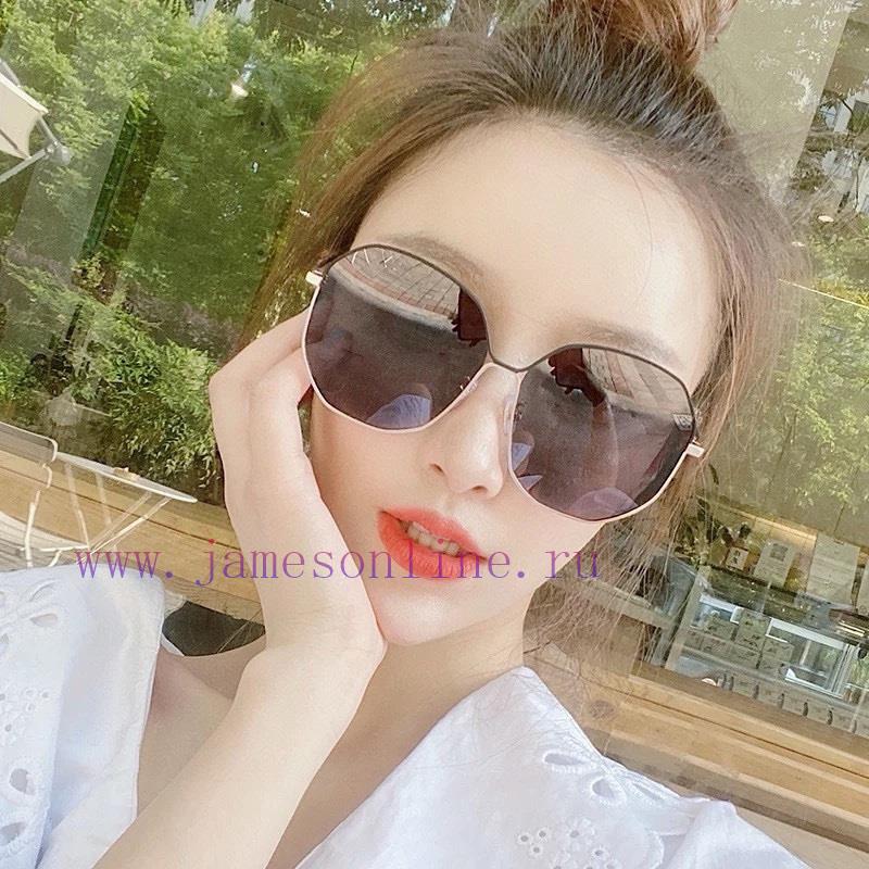 GUCCI Round Frame Polarized Sunglasses Iconic Decorative Men's and Women's Fashion Sunglasseywf66phu - Image 2