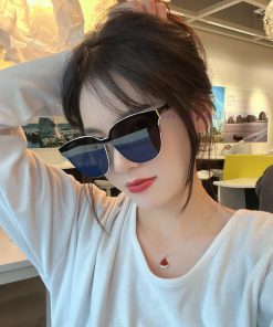 GUCCI 2024 Spring New Integrated Mirror Large Frame Sunglasses for Men and WomenExplosive laq9zqwnrq
