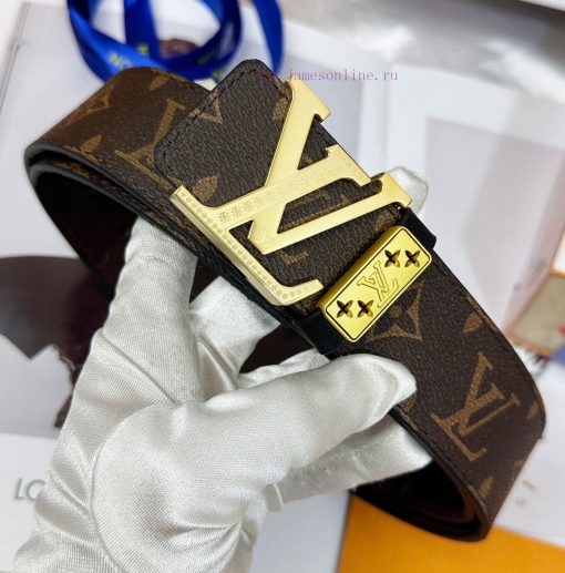 Belt LV Louis Vuitton Top Remakes-The belt is made of 100% imported original cowhide, ensuri xyzuirjp - Image 6
