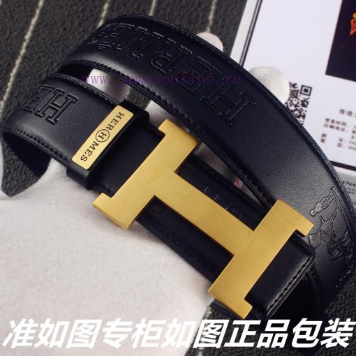 Hermes ️Material: 100% head layer cowhide belt, 24k pure steel buckle to ensure equal qualit fy1d8bzu - Image 4