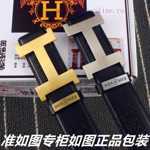 Hermes ️Material: 100% head layer cowhide belt, 24k pure steel buckle to ensure equal qualit fy1d8bzu - Image 9
