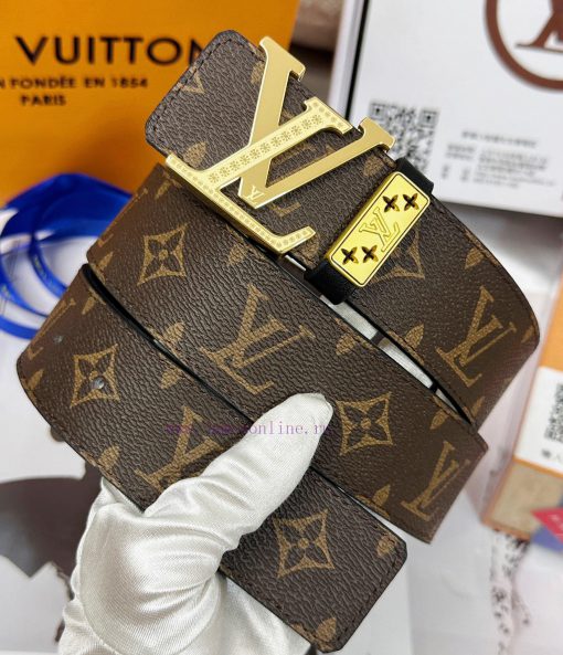 Belt LV Louis Vuitton Top Remakes-The belt is made of 100% imported original cowhide, ensuri 7kq0x37u - Image 3