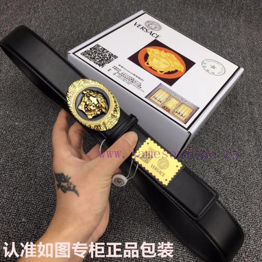 Versace. Versace ️Grade: Italian imported 100% top layer cowhide, Versace VERSACE, World ren 7f3g53p7 - Image 9
