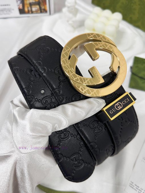 Belt Gucci Gucci️The waistband is made of 100% cowhide, ensuring genuine leather. The 24k ca niswktt4 - Image 2