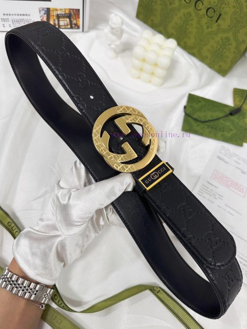 Belt Gucci Gucci️The waistband is made of 100% cowhide, ensuring genuine leather. The 24k ca niswktt4 - Image 7