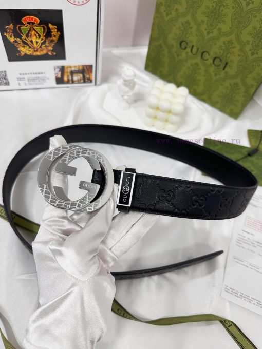 Belt Gucci Gucci️The waistband is made of 100% cowhide, ensuring genuine leather. The 24k ca r2ckap0s - Image 8