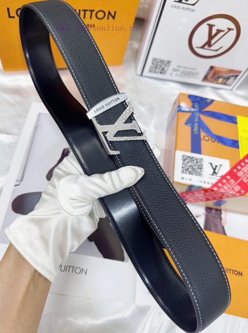 Belt LV Louis Vuitton Top Remakes-The belt is made of 100% imported original cowhide, ensuri 6m3y1fo4 - Image 9