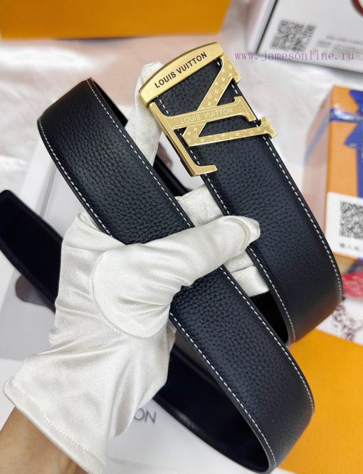 Belt LV Louis Vuitton Top Remakes-The belt is made of 100% imported original cowhide, ensuri uaknygs5 - Image 4