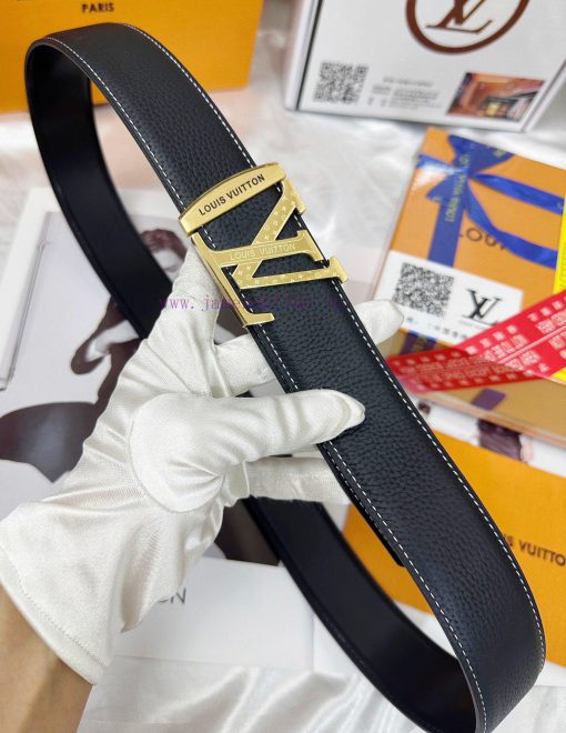Belt LV Louis Vuitton Top Remakes-The belt is made of 100% imported original cowhide, ensuri uaknygs5 - Image 7