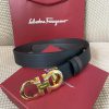 Comes with a complete set of boxesFerragamo double-sided cowhide genuine standard leather, b 40a54t78