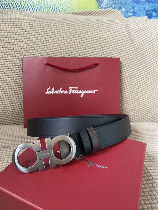 Comes with a complete set of boxesFerragamo double-sided cowhide genuine standard leather, b 40a54t78 - Image 6