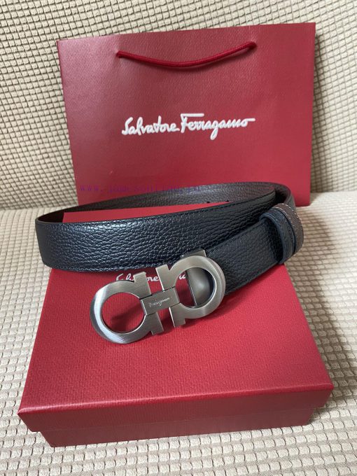 Comes with a complete set of boxesFerragamo double-sided cowhide genuine standard leather, b 1f6u82ku - Image 4