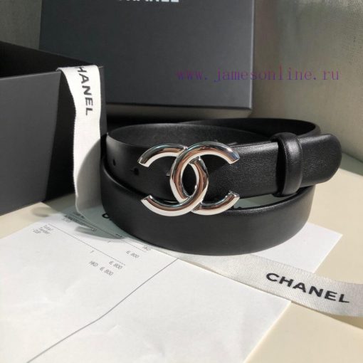 Chanel Women's Belt Product Width 3.0CM Double sided original calf leather, with soft and de lecjk9zt - Image 5