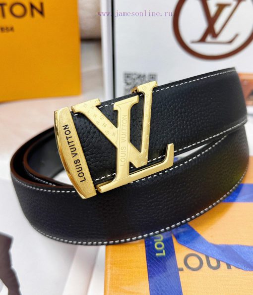 Belt LV Louis Vuitton Top Remakes-The belt is made of 100% imported original cowhide, ensuri 5mgdn577