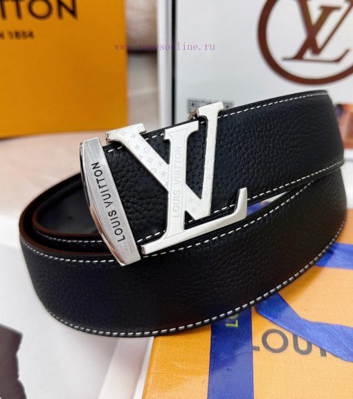 Belt LV Louis Vuitton Top Remakes-The belt is made of 100% imported original cowhide, ensuri v13a39ja