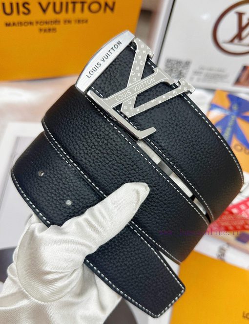 Belt LV Louis Vuitton Top Remakes-The belt is made of 100% imported original cowhide, ensuri v13a39ja - Image 3