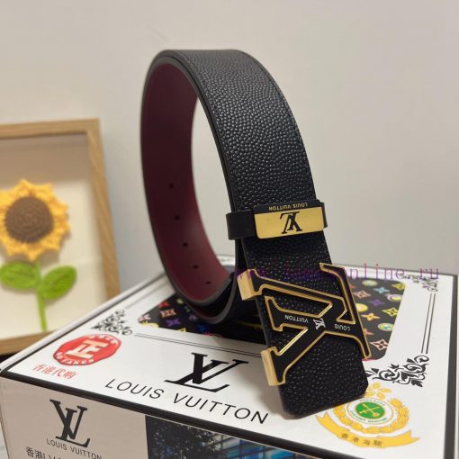 LV... Louis VuittonMaterial: Leather Belt with 100% Head Layer. The leather belt is guarante vtajyb1t - Image 2
