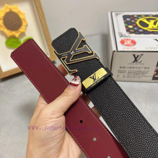 LV... Louis VuittonMaterial: Leather Belt with 100% Head Layer. The leather belt is guarante 73sx22q2 - Image 10