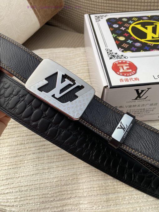LV... Louis VuittonMaterial: Leather Belt with 100% Head Layer. The leather belt is guarante 7gd2yb29 - Image 5