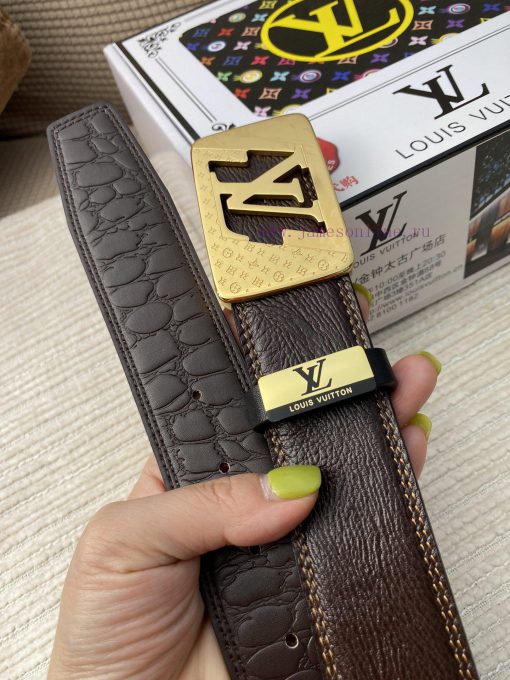 LV... Louis VuittonMaterial: Leather Belt with 100% Head Layer. The leather belt is guarante s0k07ppo - Image 8