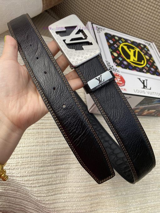 LV... Louis VuittonMaterial: Leather Belt with 100% Head Layer. The leather belt is guarante 7gd2yb29 - Image 6