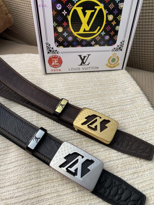 LV... Louis VuittonMaterial: Leather Belt with 100% Head Layer. The leather belt is guarante s0k07ppo - Image 9