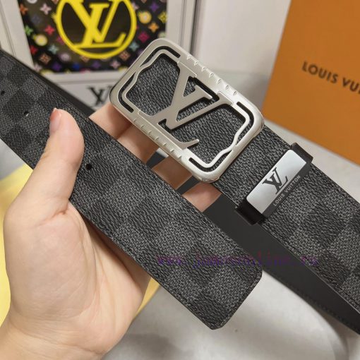LV... Louis VuittonMaterial: Leather Belt with 100% Head Layer. The leather belt is guarante djc5xae5 - Image 8