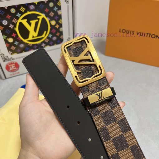 LV... Louis VuittonMaterial: Leather Belt with 100% Head Layer. The leather belt is guarante djc5xae5 - Image 9