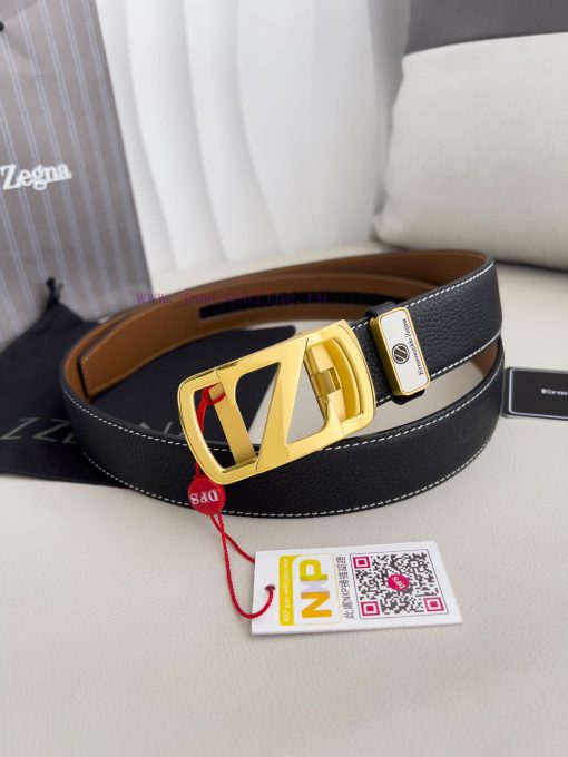 Jenny Ermenegido Zelma. Belt Automatic BeltPure steel material automatic buckle, top layer c mciymk9b - Image 3
