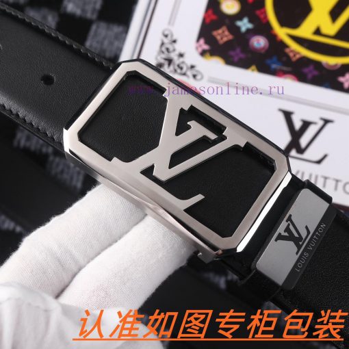 Men's belt LV Louis Deng ️Men's leather belt is made of 100% head layer cowhide, ensuring th jhcxtwev - Image 8