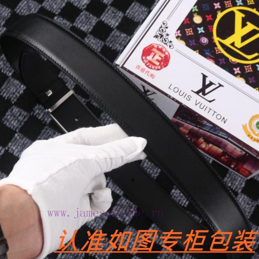 Men's belt LV Louis Deng ️Men's leather belt is made of 100% head layer cowhide, ensuring th jhcxtwev - Image 9