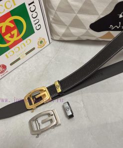 Gucci. Gucci automatic beltMaterial: Leather Belt with 100% Head Layer. The leather belt is 27qmoml8