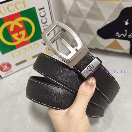 Gucci. Gucci automatic beltMaterial: Leather Belt with 100% Head Layer. The leather belt is bxzlpj5y