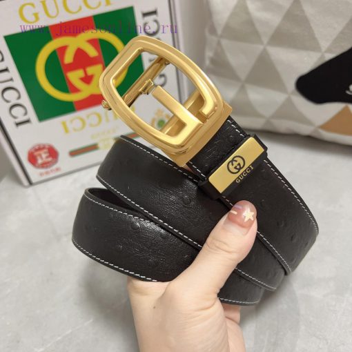 Gucci. Gucci automatic beltMaterial: Leather Belt with 100% Head Layer. The leather belt is c9efrtrj - Image 2