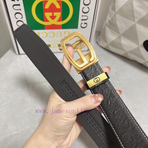 Gucci. Gucci automatic beltMaterial: Leather Belt with 100% Head Layer. The leather belt is 27qmoml8 - Image 10
