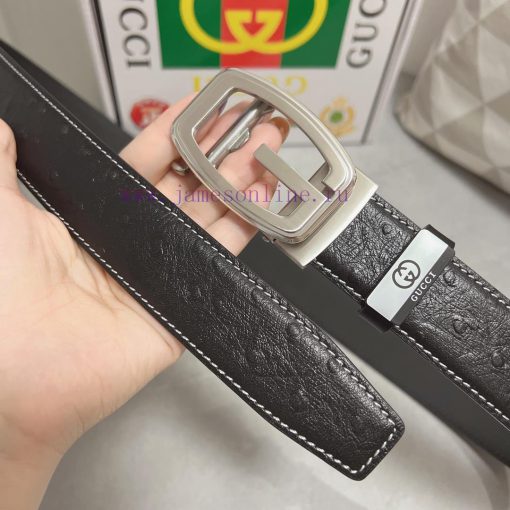 Gucci. Gucci automatic beltMaterial: Leather Belt with 100% Head Layer. The leather belt is bxzlpj5y - Image 8
