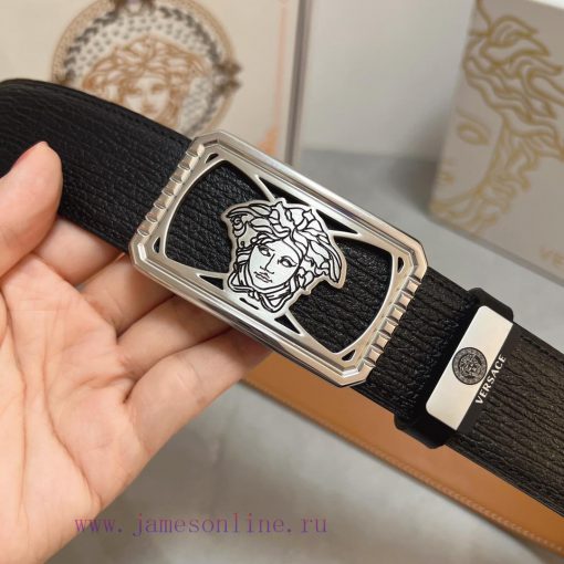 Versace. VersaceMaterial: Leather Belt with 100% Head Layer. The leather belt is guaranteed m1k8i9hz - Image 10