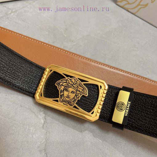 Versace. VersaceMaterial: Leather Belt with 100% Head Layer. The leather belt is guaranteed zhrd86q9 - Image 7
