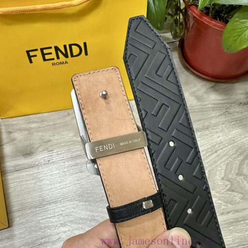 FENDL 38mm wide double-sided original calf leather with a single ruthenium palladium plated 3kdirk2u - Image 6