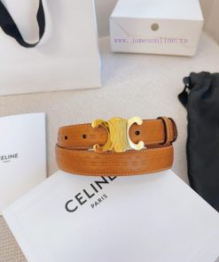 CELINE's original 2.5cm wide waistband is crafted from finely crafted calf leather, while th 0fxskp9m
