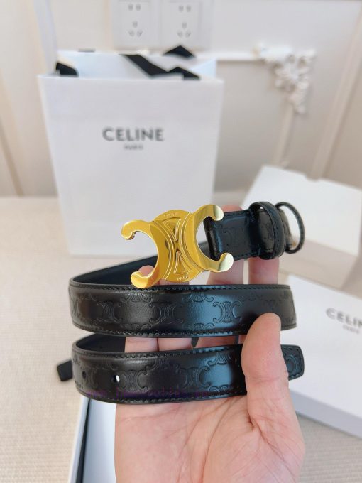 CELINE's original 2.5cm wide waistband is crafted from finely crafted calf leather, while th 0m1oy1qk - Image 7
