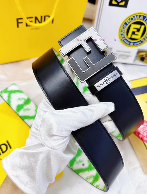 Belt FENDI Fendi ReproductionThe waistband is made of 100% imported top layer cowhide, ensur uzbd5bn3 - Image 7